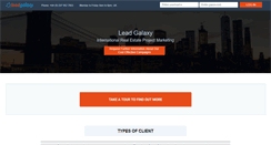 Desktop Screenshot of leadgalaxy.com