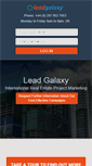 Mobile Screenshot of leadgalaxy.com